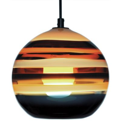 Banded Orb Pendant by Caleb Siemon - Starlight Lighting USA and Canada